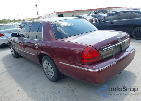 2007 Mercury Grand Marquis Gs from USA, damaged, VIN 2MEFM74V87X633482